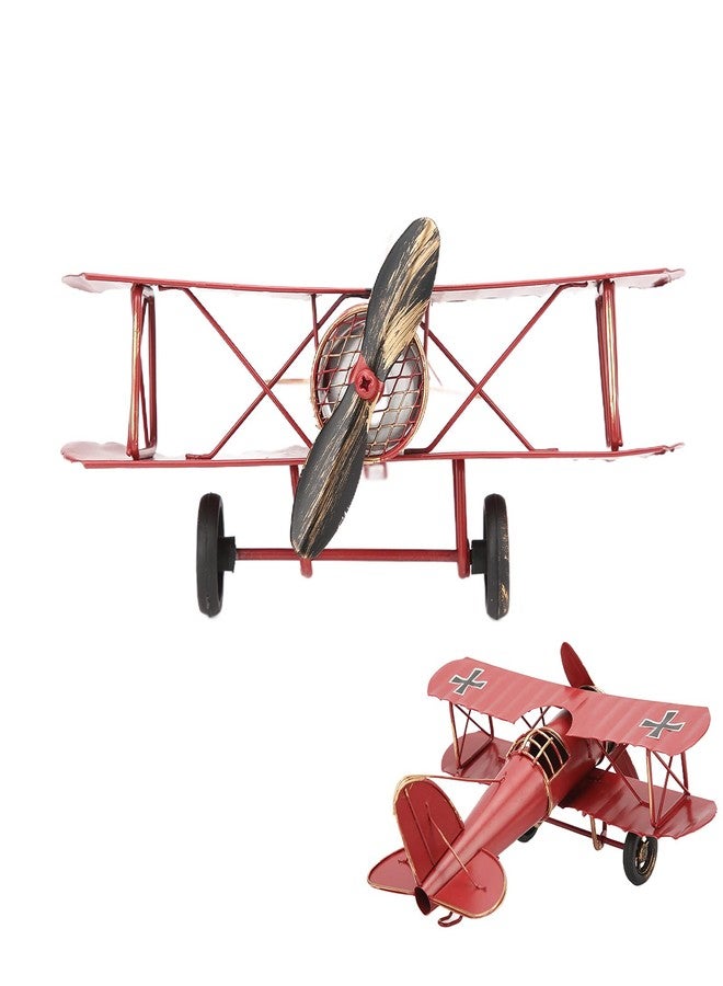 MUNEFE Vintage Metal Planes Model, Metal Airplane Decorations, Hanging Aircraft Handicrafts for Hanging in Home Or Office Environments, Etc - Image 5